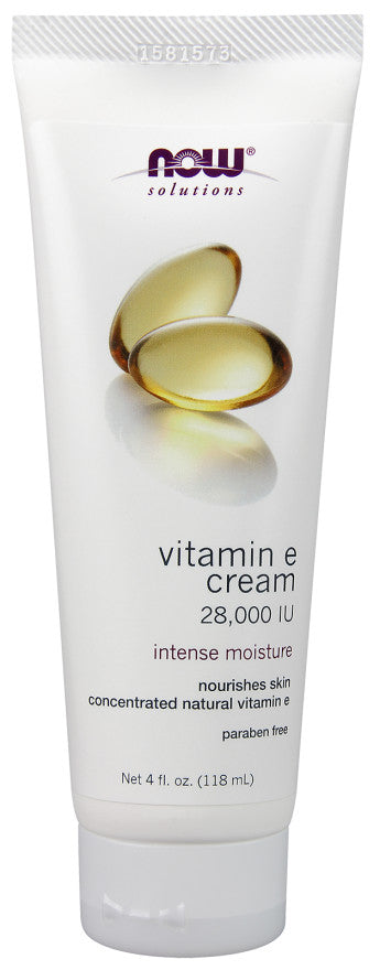NOW Foods vitamino E kremas – 118 ml.