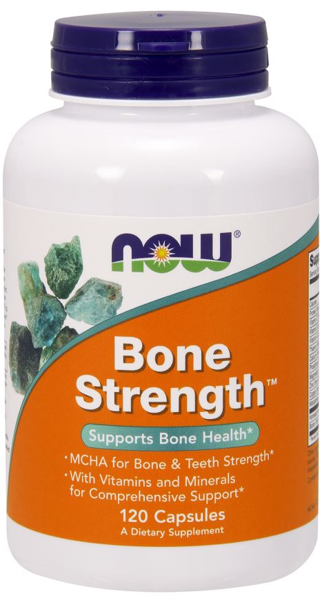 Produkto nuotrauka: NOW Foods Bone Strength - 120 kapsulių
