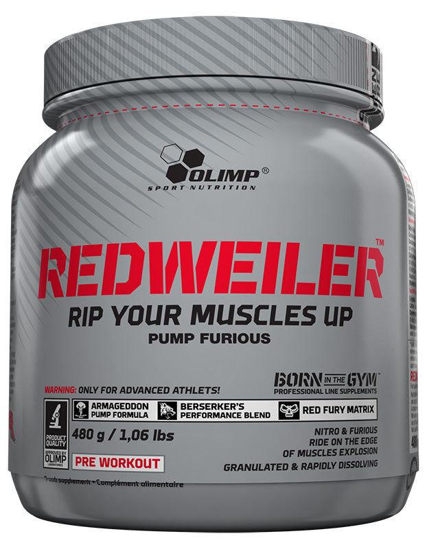 Olimp Nutrition RedWeiler, Red Punch - 480 g
