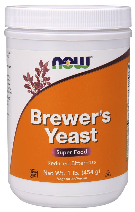 Produkto nuotrauka: NOW Foods Brewer's Yeast, Powder - 454 g