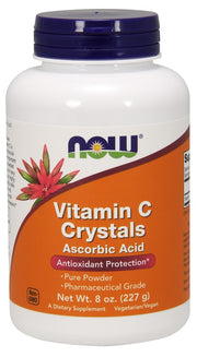 NOW Foods vitamino C kristalai - 227 g