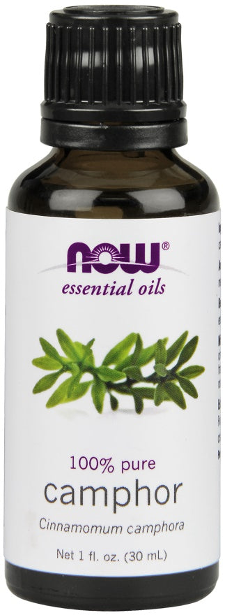 Produkto nuotrauka: NOW Foods Essential Oil, Camphor Oil - 30 ml.