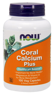 NOW Foods Coral Calcium Plus – 100 kapsulių