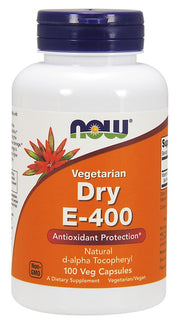Produkto nuotrauka: NOW Foods Vitamin E-400 Dry, Vegetarian - 100 kapsulių