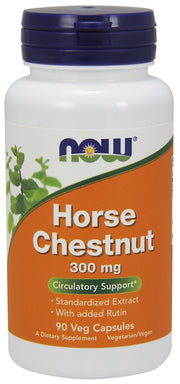 Produkto nuotrauka: NOW Foods Horse Chestnut, 300mg - 90 kapsulių