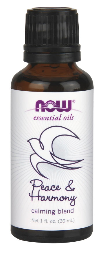 Produkto nuotrauka: NOW Foods Essential Oil, Peace & Harmony Oil Blend - 30 ml.