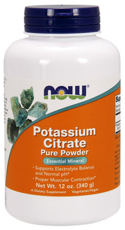 Produkto nuotrauka: NOW Foods Potassium Citrate, Pure Powder - 340 g