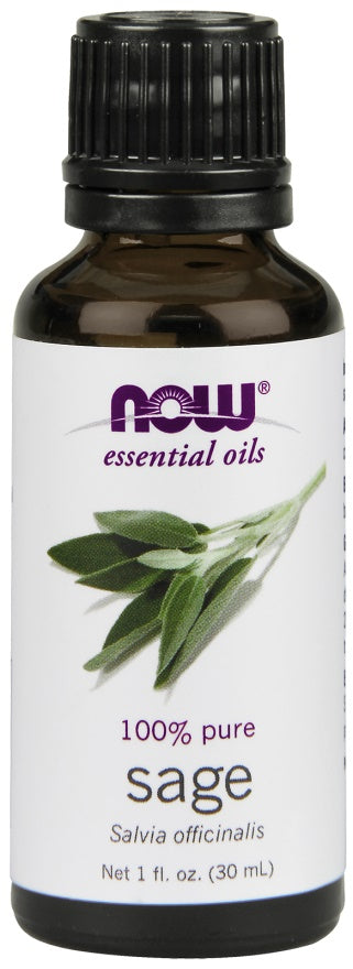 Produkto nuotrauka: NOW Foods Essential Oil, Sage Oil - 30 ml.