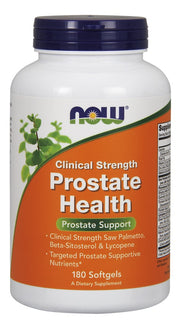 Produkto nuotrauka: NOW Foods Prostate Health Clinical Strength - 180 minkštųjų kapsulių