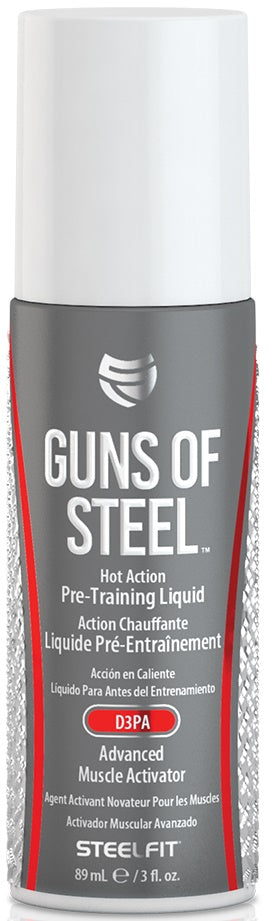 Pro Tan Guns of Steel, karšto poveikio skystis prieš treniruotę – 89 ml.