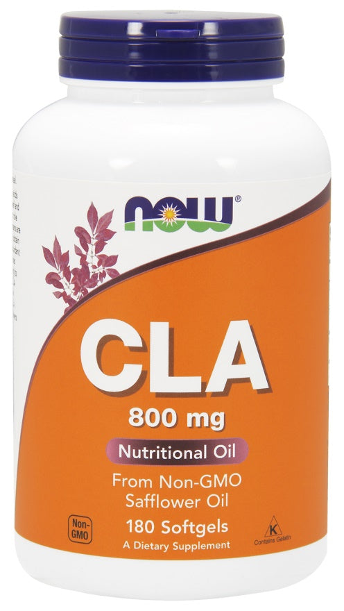 Produkto nuotrauka: NOW Foods CLA, 800mg - 180 minkštųjų kapsulių