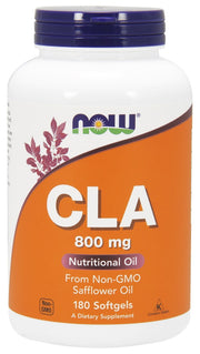 NOW Foods CLA, 800 mg – 180 kapsulių
