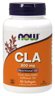 Produkto nuotrauka: NOW Foods CLA, 800mg - 90 minkštųjų kapsulių