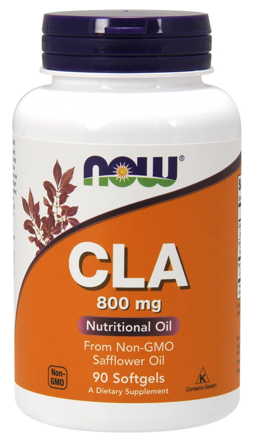 Produkto nuotrauka: NOW Foods CLA, 800mg - 90 minkštųjų kapsulių