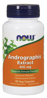Produkto nuotrauka: NOW Foods Andrographis Extract, 400mg - 90 kapsulių