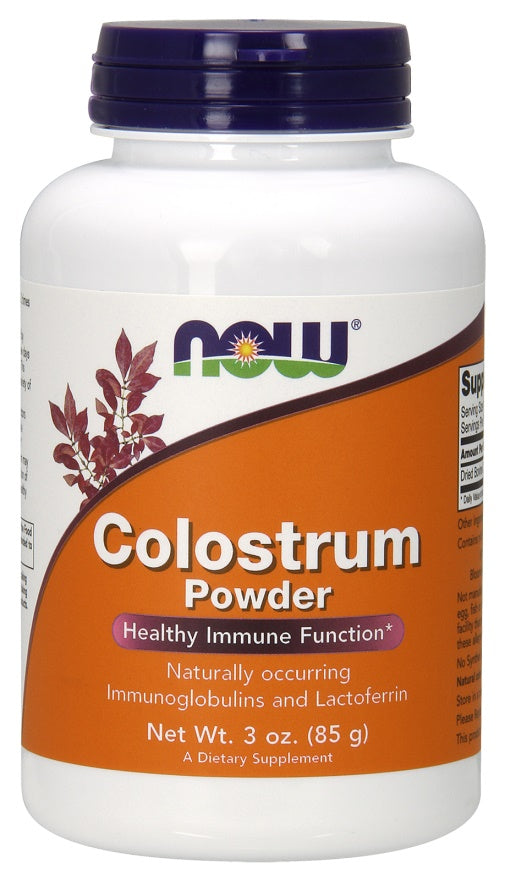 Produkto nuotrauka: NOW Foods Colostrum, Powder - 85 g