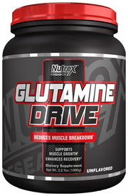 Nutrex Glutamine Drive, be skonio - 1000 g