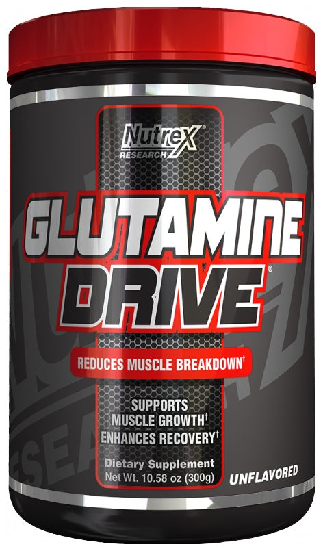 Nutrex Glutamine Drive, be skonio - 300 g