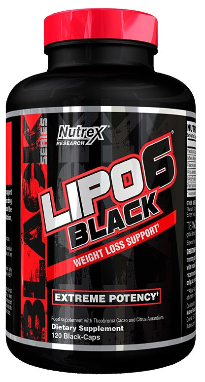Nutrex Lipo - 6 Black - 120 skysčio kapsulių
