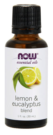 Produkto nuotrauka: NOW Foods Essential Oil, Lemon & Eucalyptus Blend - 30 ml.