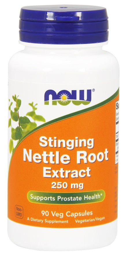 NOW Foods dilgėlių šaknų ekstraktas, 250 mg – 90 kapsulių