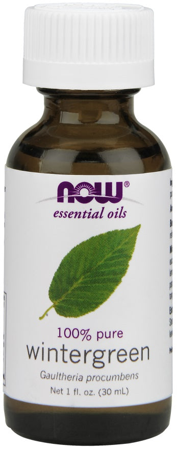 NOW Foods eterinis aliejus, žieminių žolelių aliejus - 30 ml.