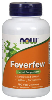 NOW Foods Feverfew – 100 kapsulių