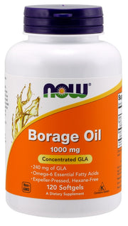 NOW Foods agurklių aliejus, 1000 mg – 120 kapsulių