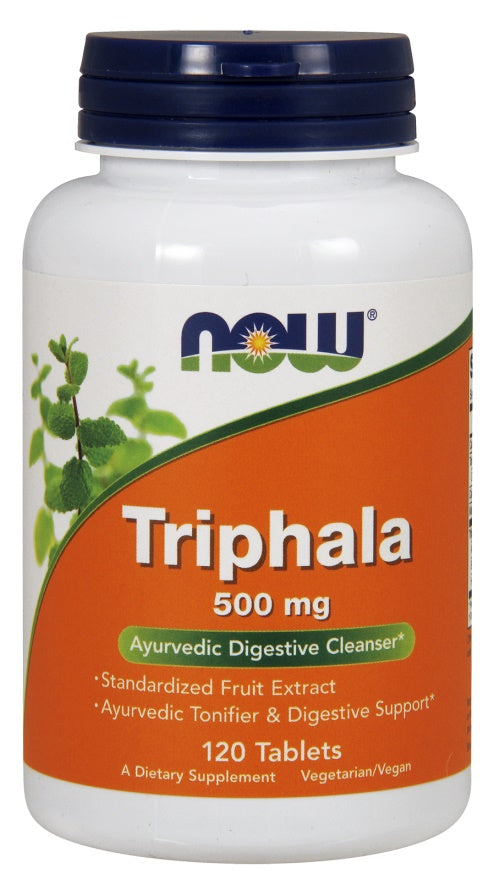 Produkto nuotrauka: NOW Foods Triphala, 500mg - 120 tablečių