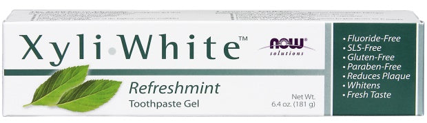 Produkto nuotrauka: NOW Foods XyliWhite, Refreshmint Toothpaste Gel - 181 g