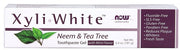 Produkto nuotrauka: NOW Foods XyliWhite, Neem & Tea Tree Toothpaste Gel - 181 g