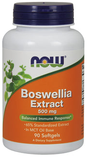 NOW Foods bosvelijų ekstraktas, 500 mg – 90 kapsulių