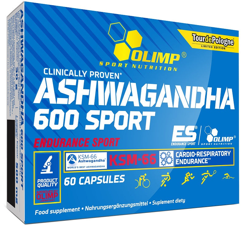 Olimp Nutrition Ashwagandha 600 Sport - 60 kapsulių