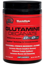 MuscleMeds glutamino dekanatas, be skonio - 300 g