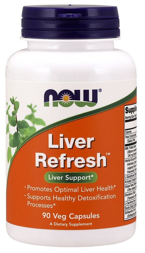 NOW Foods Liver Refresh – 90 kapsulių