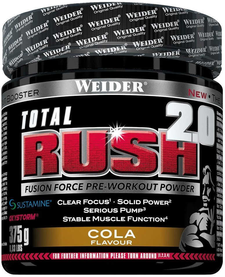 Weider Total Rush 2.0, spanguolės - 375g