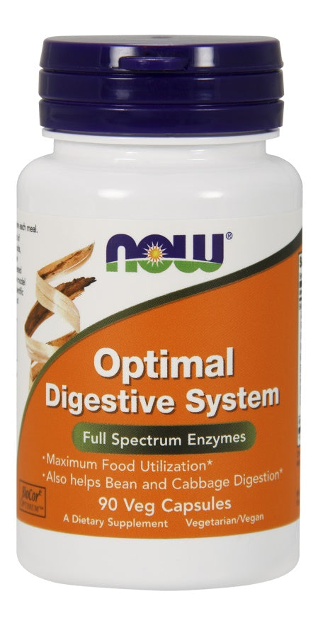 NOW Foods optimali virškinimo sistema – 90 kapsulių