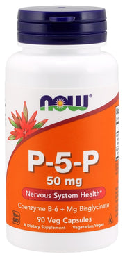 NOW Foods P - 5 - P, 50 mg – 90 kapsulių