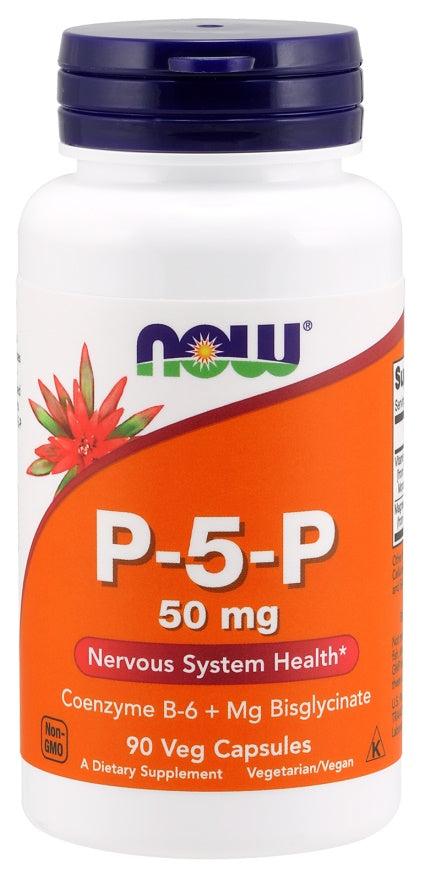NOW Foods P - 5 - P, 50 mg – 90 kapsulių