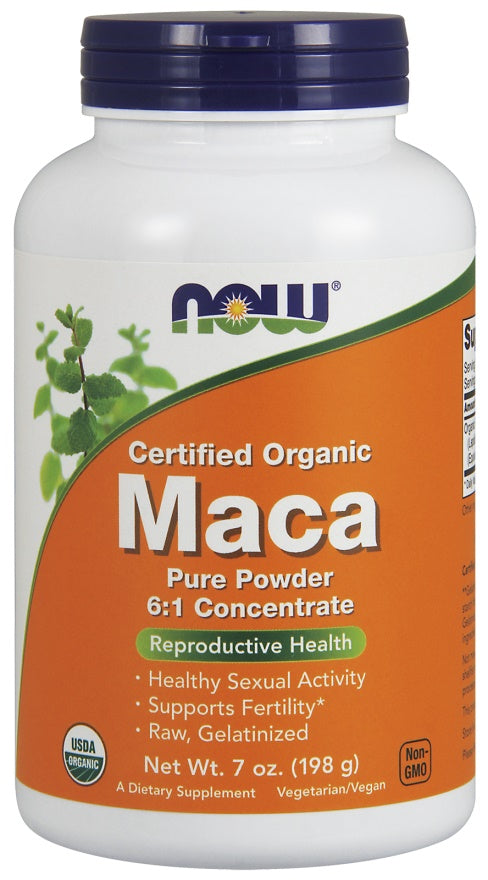 Produkto nuotrauka: NOW Foods Maca 6:1 Concentrate, Pure Powder - 198 g