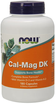 NOW Foods Cal - Mag DK - 180 kapsulių
