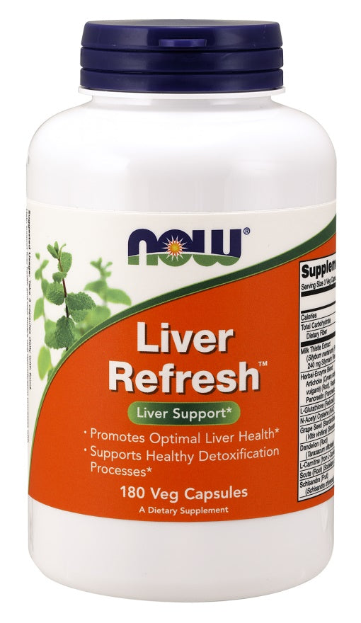 NOW Foods Liver Refresh – 180 kapsulių