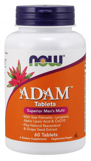 NOW Foods ADAM multivitaminai vyrams – 60 tablečių