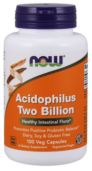 NOW Foods Acidophilus Two Billion – 100 kapsulių