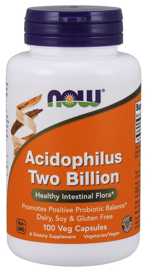 Produkto nuotrauka: NOW Foods Acidophilus Two Billion - 100 kapsulių