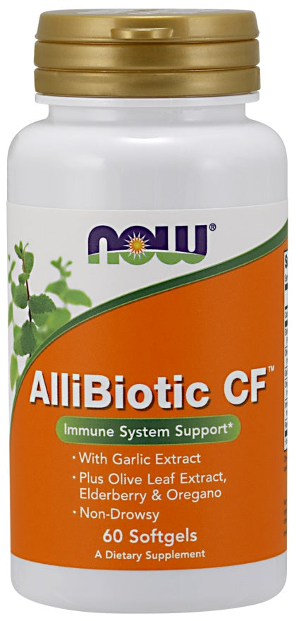 NOW Foods AlliBiotic CF – 60 kapsulių