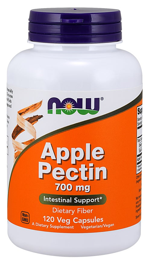 NOW Foods obuolių pektinas, 700 mg – 120 kapsulių