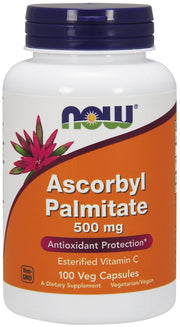 Produkto nuotrauka: NOW Foods Ascorbyl Palmitate, 500mg - 100 kapsulių