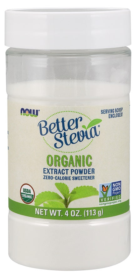Produkto nuotrauka: NOW Foods Better Stevia Extract Powder - 113 g