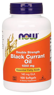Produkto nuotrauka: NOW Foods Black Currant Oil, 1000mg - 100 minkštųjų kapsulių